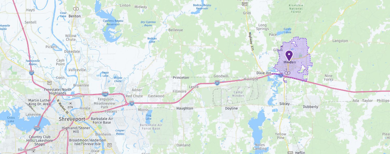 Minden map